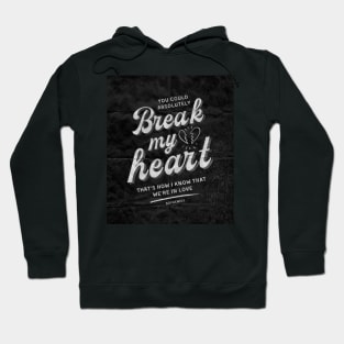 we're in love - boygenius merch art Hoodie